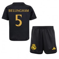 Camiseta Real Madrid Jude Bellingham #5 Tercera Equipación Replica 2023-24 para niños mangas cortas (+ Pantalones cortos)